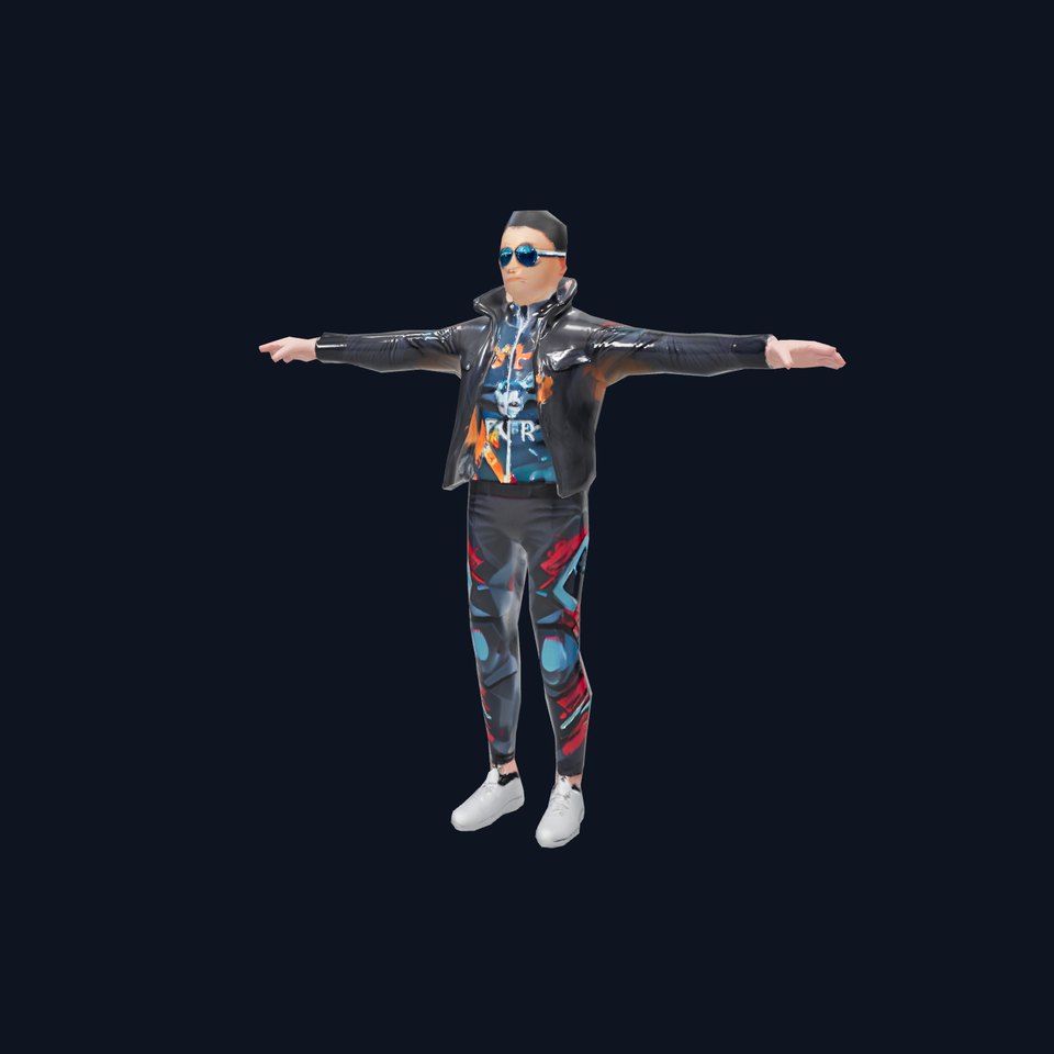 Sleek Urban Outfit model pack